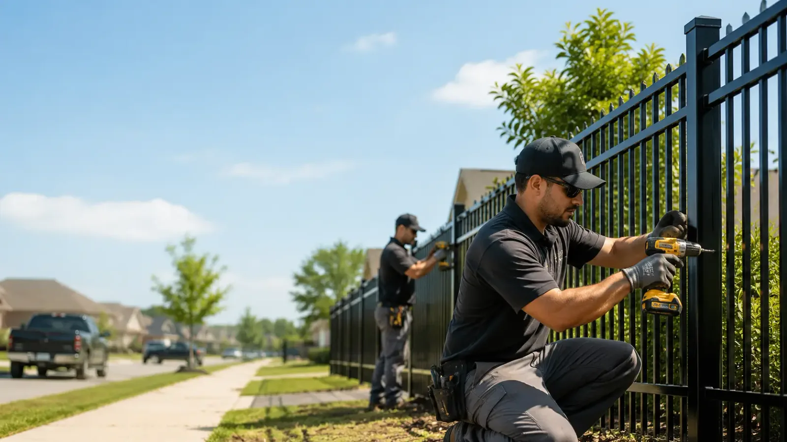 Metal Fence Installation in Wilmer, TX